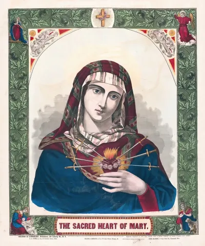 The Sacred Heart Of Mary