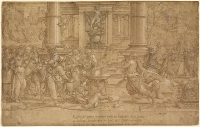 The Sacrifice At Lystra