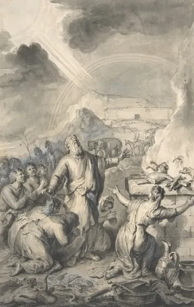 The Sacrifice Of Noah 4