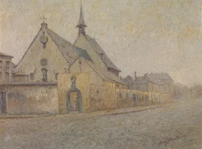 The Saint Anthony Church In Antwerp