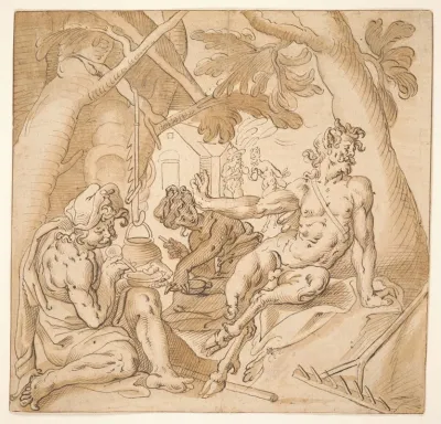 The Satyr And The Peasant