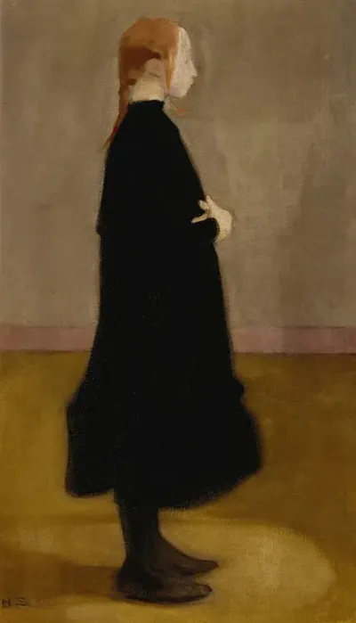 The School Girl Ii Girl In Black