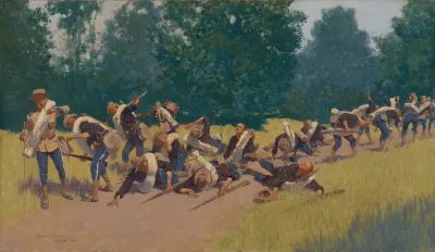 The Scream Of Shrapnel At San Juan Hill