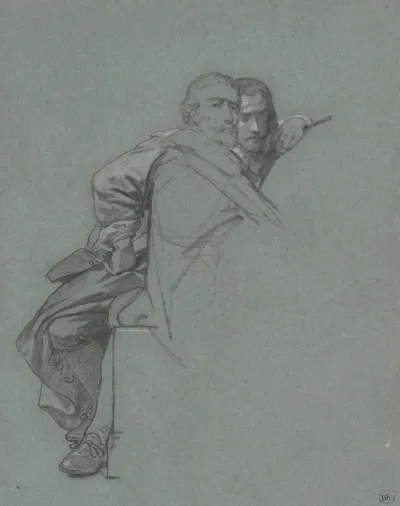 The Sculptors Johannes Van Mildert And Lucas Faydherbe