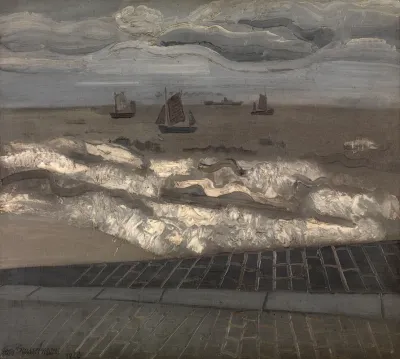 The Sea A Symphony In Grey