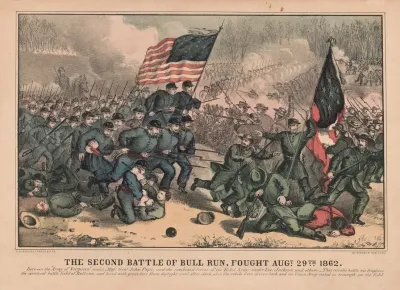 The Second Battle Of Bull Run Fought Augt 29th 1862