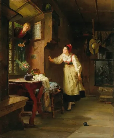 The Secret Visit Of The Suitor