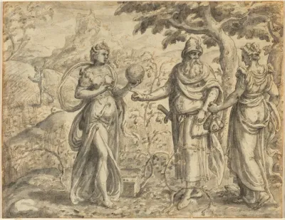The Seed Received Among The Thorns From The Parable Of The Sower