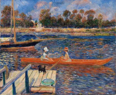 The Seine At Argenteuil La Seine A Argenteuil