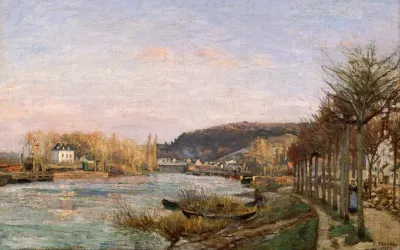The Seine At Bougival