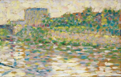 The Seine At Courbevoie