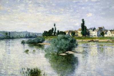 The Seine At Lavacourt