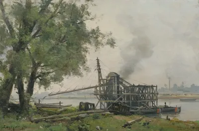 The Seine At Rouen