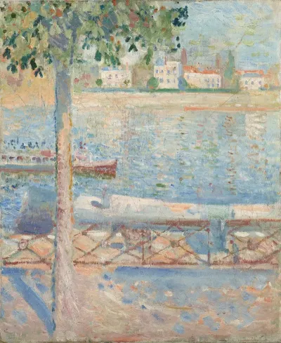 The Seine At Saint Cloud