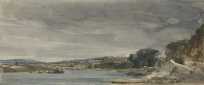 The Seine At St Cloud