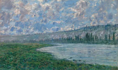 The Seine At Vetheuil