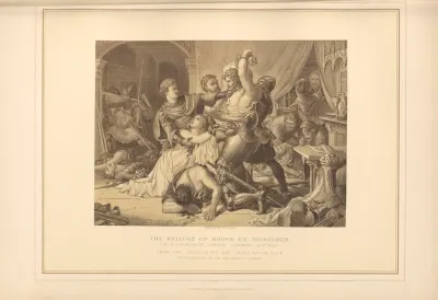 The Seizure Of Roger De Mortimer By Edward Iii Sir J Noel Paton