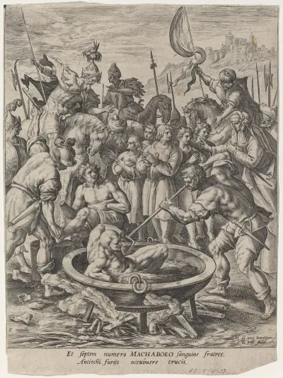 The Seven Maccabean Brothers Killed By Antiochus