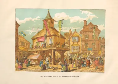 The Shakspere Jubilee At Stratford On Avon