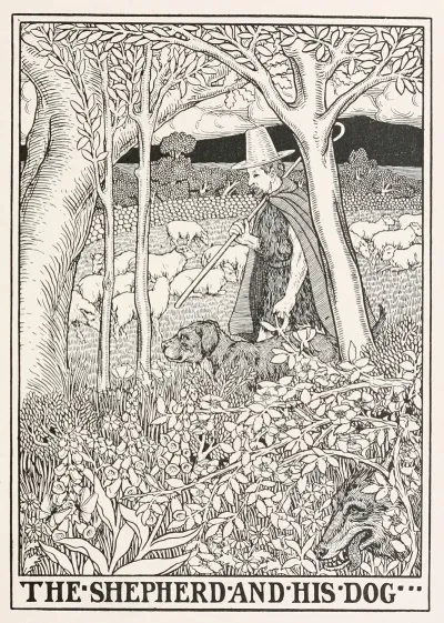 The Shepherd And His Dog