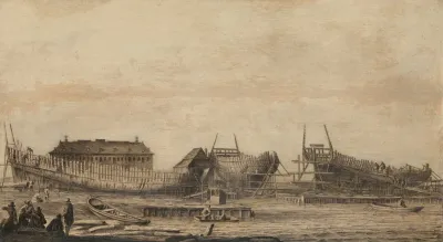 The Shipyard Of The Amsterdam Admiralty