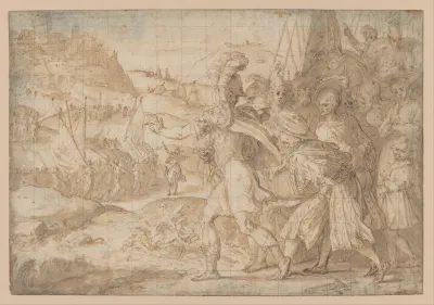 The Siege Of Fiesole By The Goths