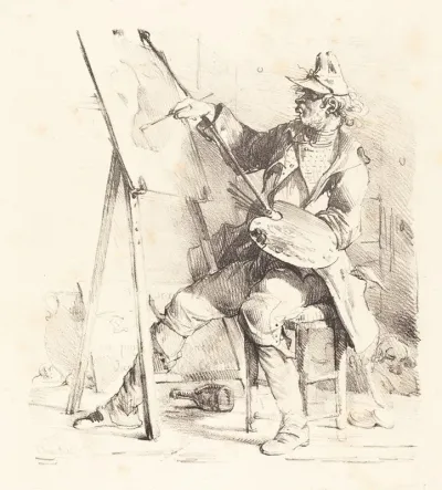 The Sign Painter Le Peintre Denseignes