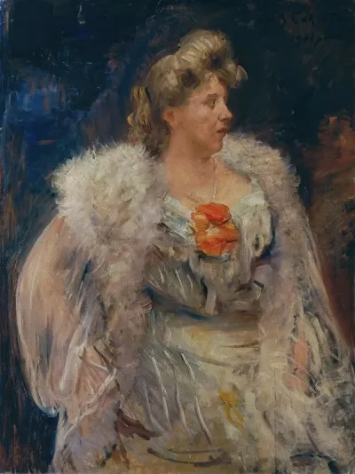 The Singer Frieda Halbe