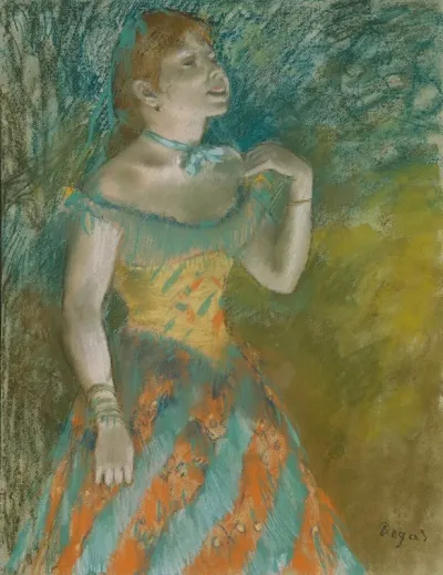 The Singer In Green