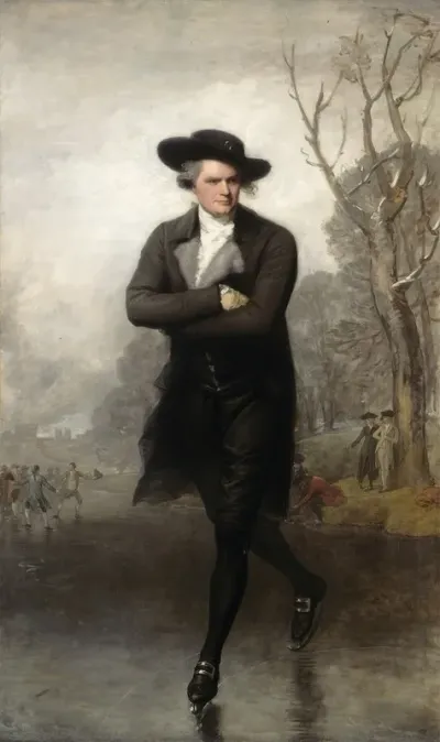 The Skater Portrait Of William Grant
