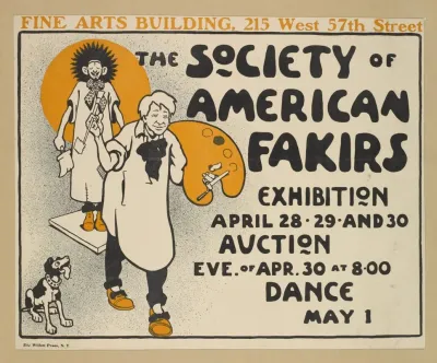The Society Of American Fakirs Exhibition