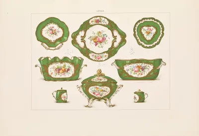 The Soft Porcelain Of Sevres Pl 10