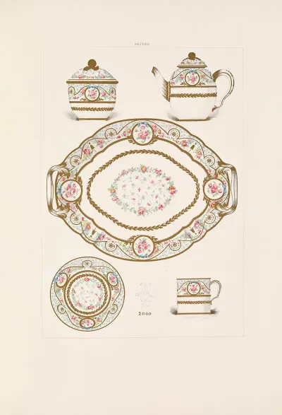 The Soft Porcelain Of Sevres Pl 13