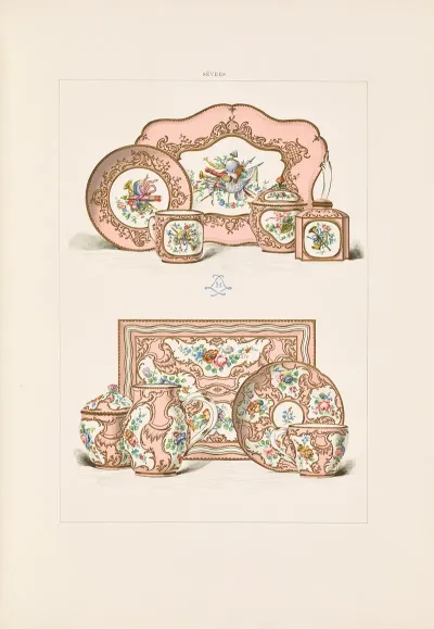 The Soft Porcelain Of Sevres Pl 18