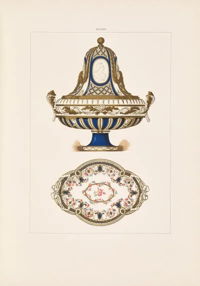 The Soft Porcelain Of Sevres Pl 28