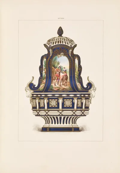 The Soft Porcelain Of Sevres Pl 29