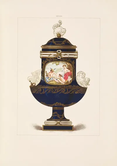 The Soft Porcelain Of Sevres Pl 33