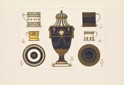 The Soft Porcelain Of Sevres Pl 34