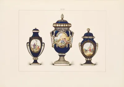 The Soft Porcelain Of Sevres Pl 40