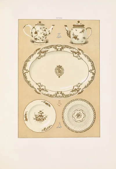The Soft Porcelain Of Sevres Pl 47