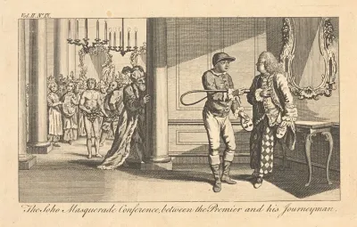 The Soho Masquerade Conference Between The Premier And His Journeyman