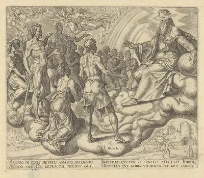 The Sons Of God Satan Amongst Them Present Themselves Before Him