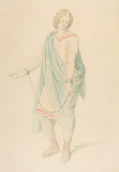 The Soprano Karoline Hetzenecker In The Role Of Sesto In La Clemenza Di Tito By W A Mozart