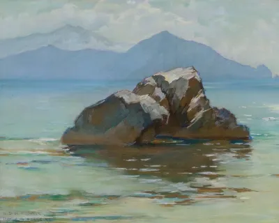 The Sorrentia Peninsula From Capri