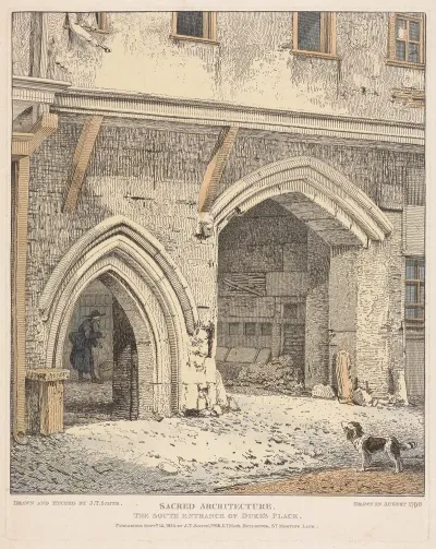 The South Entrance Of Dukes Place