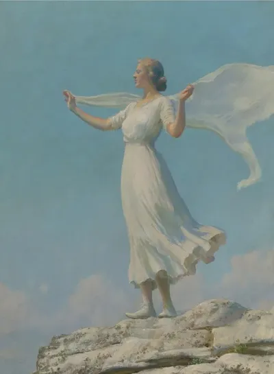 The South Wind The Breezy Day