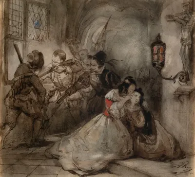 The Spanish Fury At Antwerp