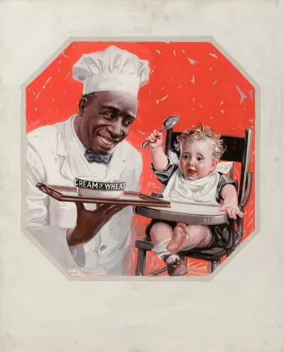 The Speaker Of The House Cream Of Wheat Ad Illustration