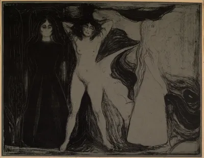 The Sphynx Woman In Three Stages