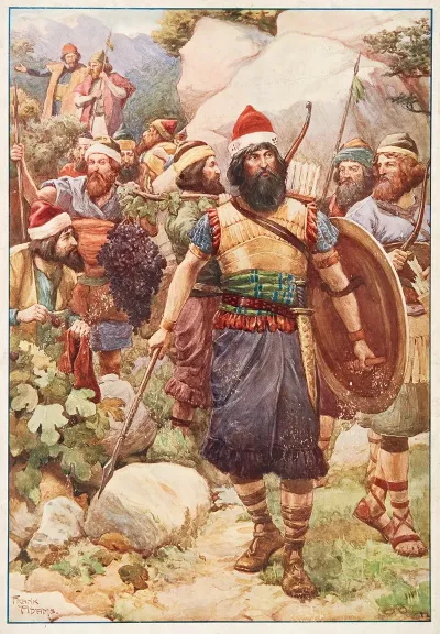The Spies And The Grapes Of Eshcol